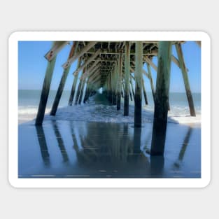 Myrtle Beach State Park Pier Sticker